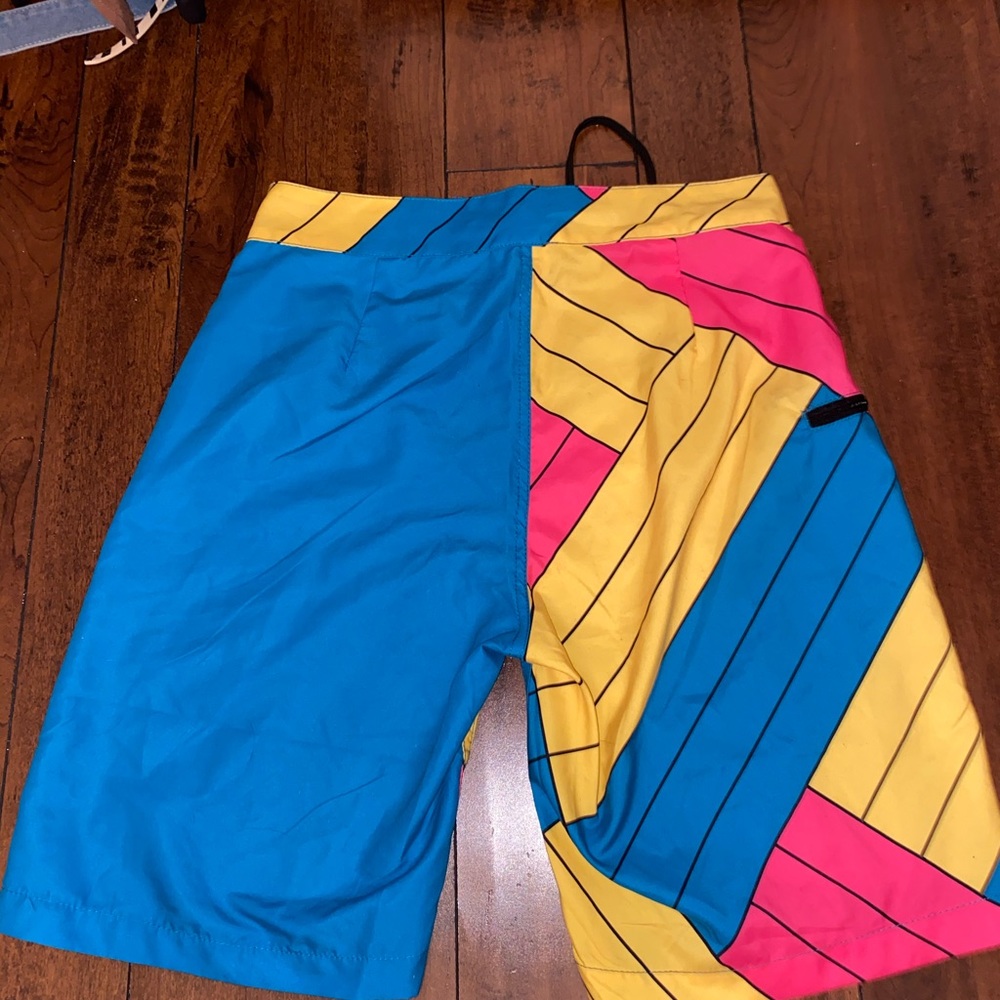 Odd Future Multi Colorblock Board Shorts - image 4